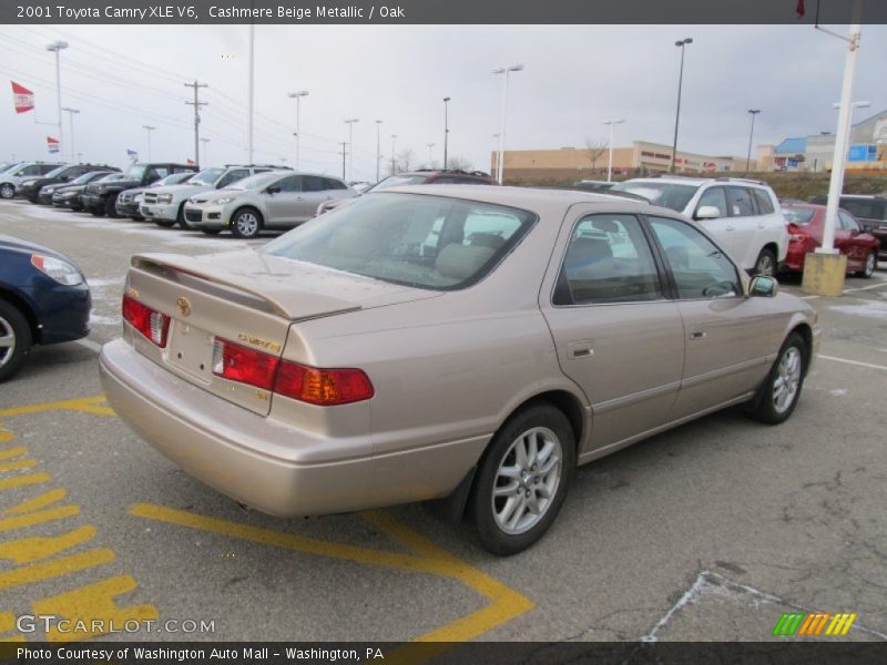 Cashmere Beige Metallic / Oak 2001 Toyota Camry XLE V6