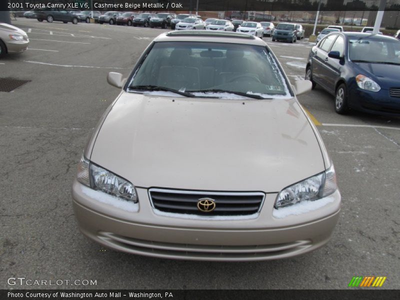 Cashmere Beige Metallic / Oak 2001 Toyota Camry XLE V6