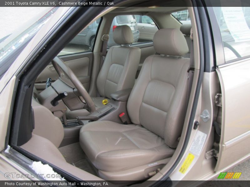 Front Seat of 2001 Camry XLE V6