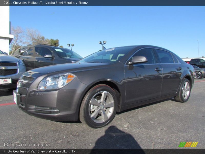 Mocha Steel Metallic / Ebony 2011 Chevrolet Malibu LT