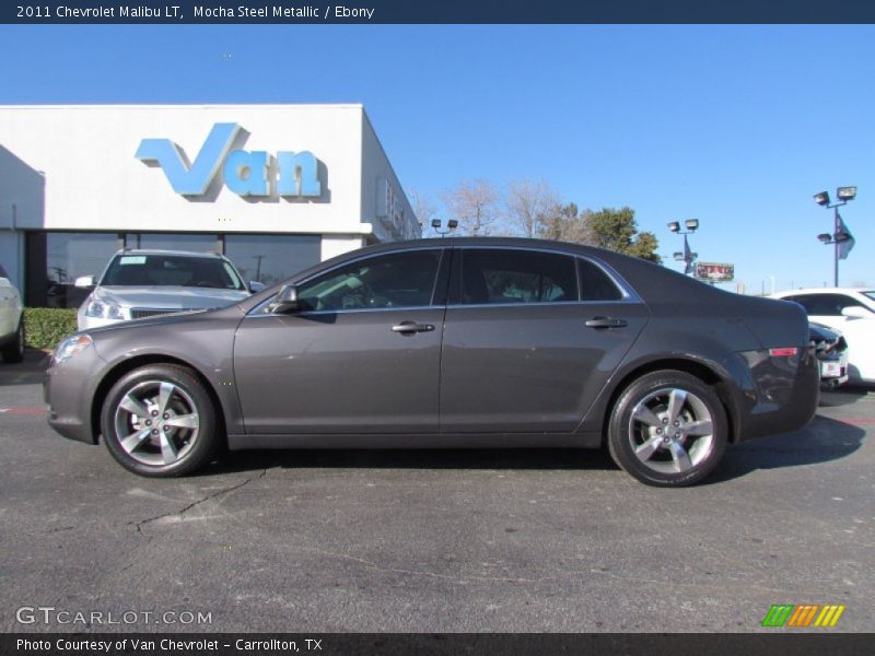 Mocha Steel Metallic / Ebony 2011 Chevrolet Malibu LT