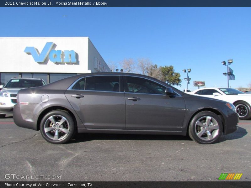Mocha Steel Metallic / Ebony 2011 Chevrolet Malibu LT