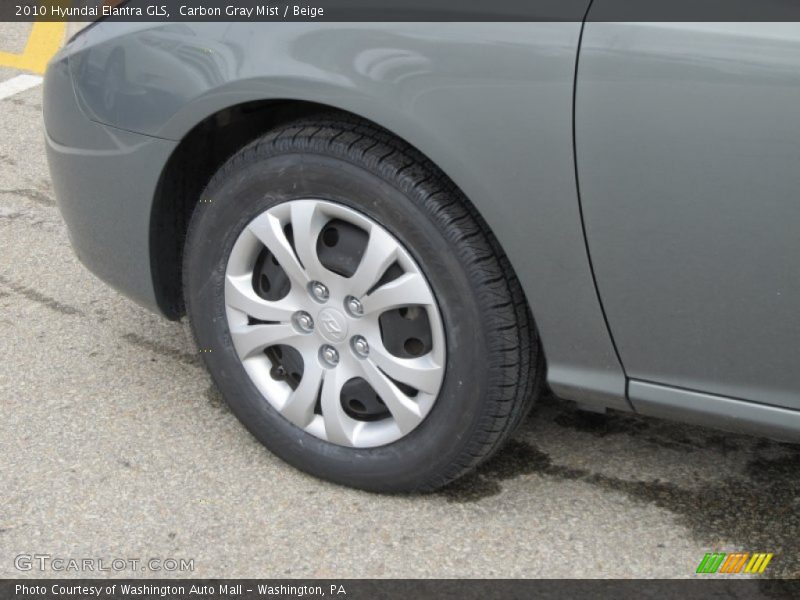 Carbon Gray Mist / Beige 2010 Hyundai Elantra GLS