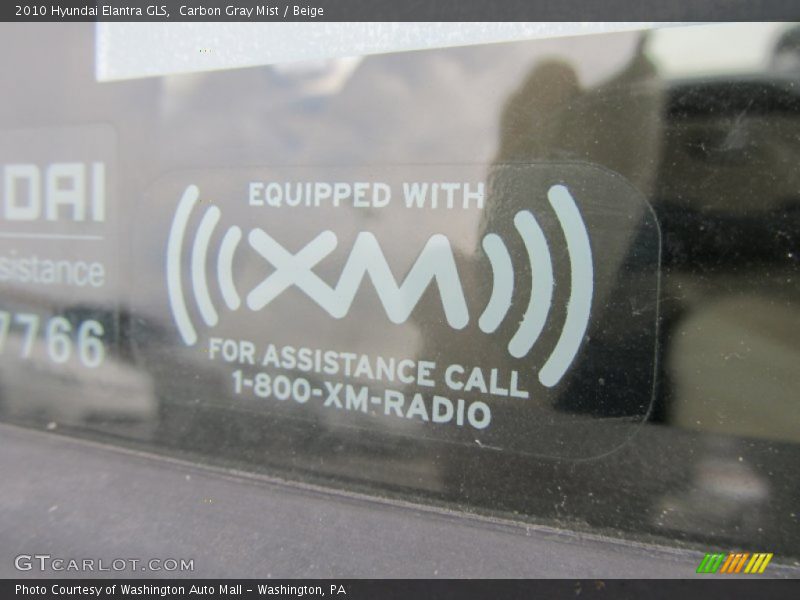 Carbon Gray Mist / Beige 2010 Hyundai Elantra GLS