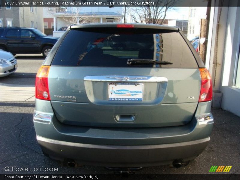 Magnesium Green Pearl / Dark Khaki/Light Graystone 2007 Chrysler Pacifica Touring