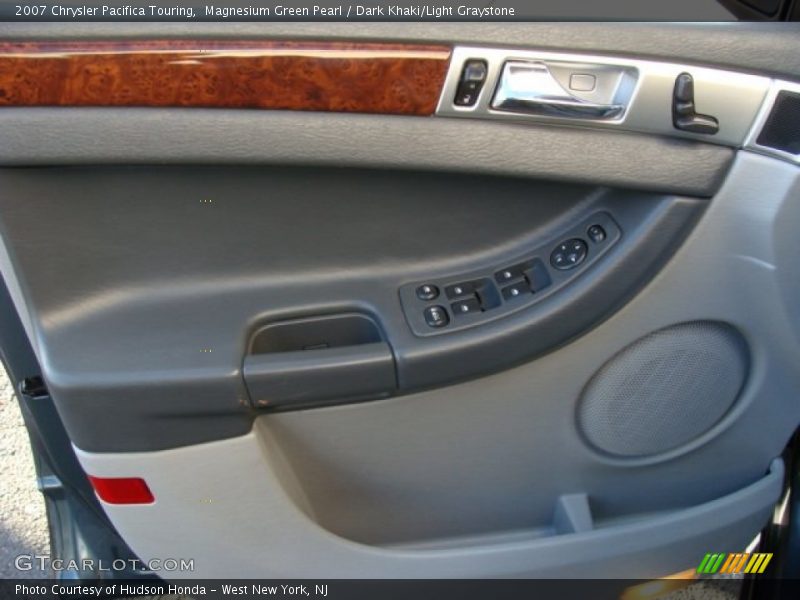 Magnesium Green Pearl / Dark Khaki/Light Graystone 2007 Chrysler Pacifica Touring