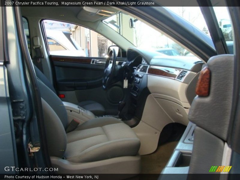 Magnesium Green Pearl / Dark Khaki/Light Graystone 2007 Chrysler Pacifica Touring