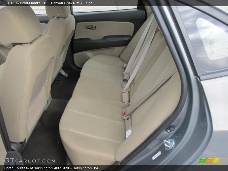 Carbon Gray Mist / Beige 2010 Hyundai Elantra GLS