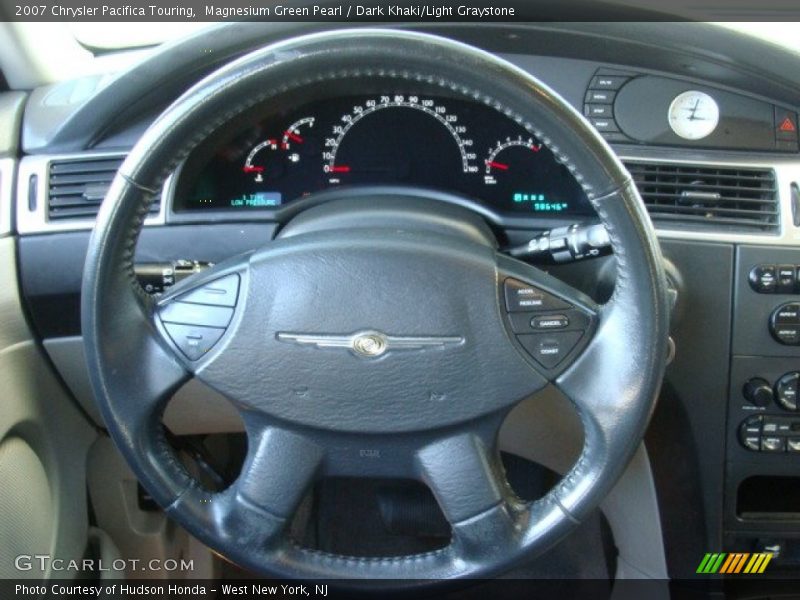 Magnesium Green Pearl / Dark Khaki/Light Graystone 2007 Chrysler Pacifica Touring