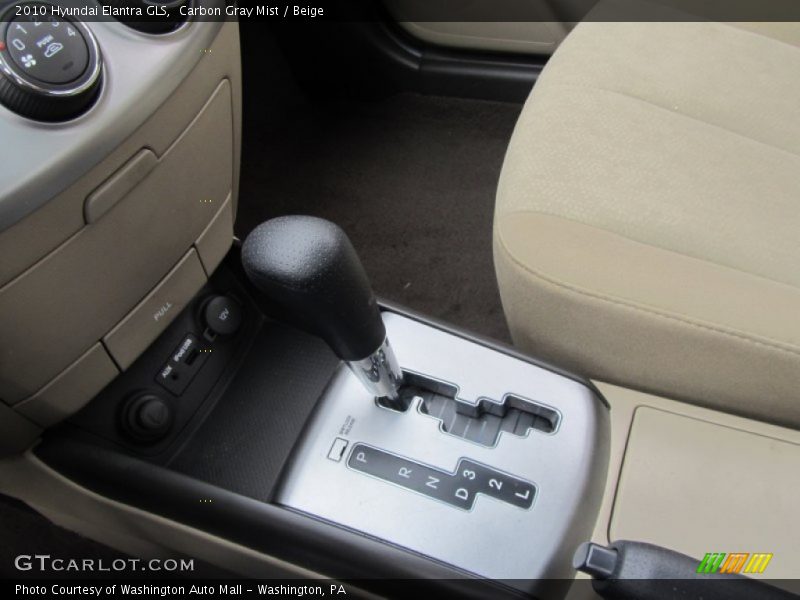 Carbon Gray Mist / Beige 2010 Hyundai Elantra GLS
