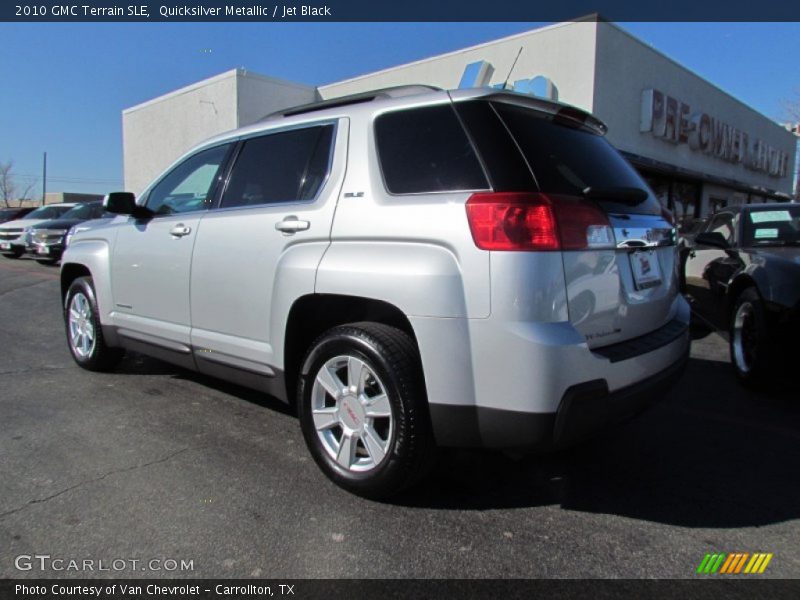 Quicksilver Metallic / Jet Black 2010 GMC Terrain SLE