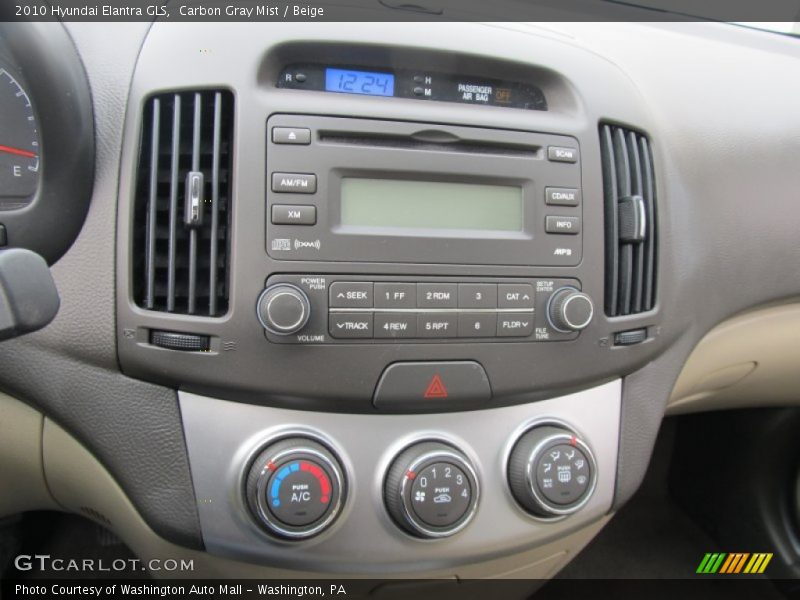 Carbon Gray Mist / Beige 2010 Hyundai Elantra GLS
