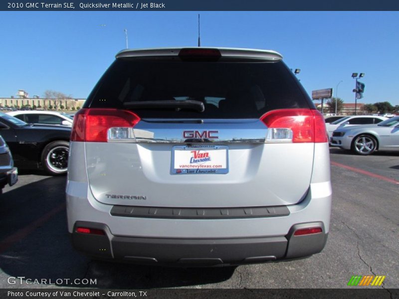 Quicksilver Metallic / Jet Black 2010 GMC Terrain SLE