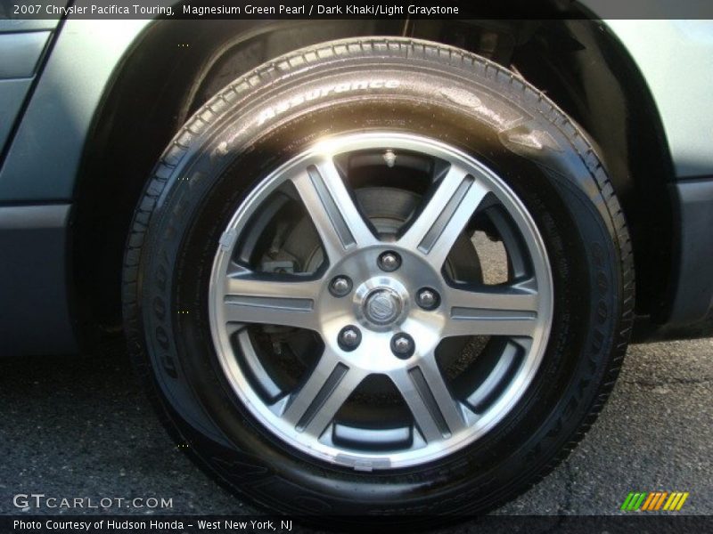 Magnesium Green Pearl / Dark Khaki/Light Graystone 2007 Chrysler Pacifica Touring