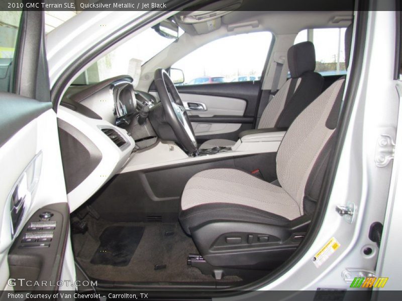 Quicksilver Metallic / Jet Black 2010 GMC Terrain SLE