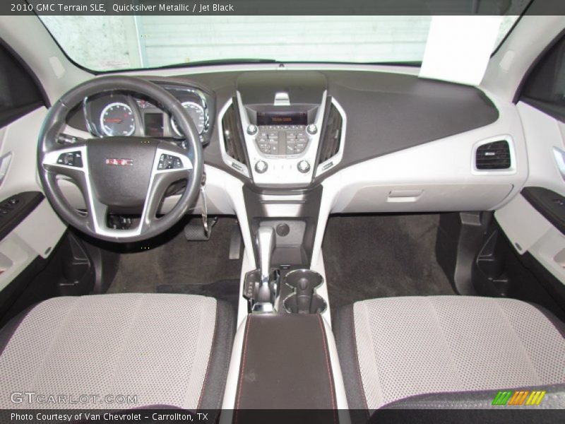 Quicksilver Metallic / Jet Black 2010 GMC Terrain SLE