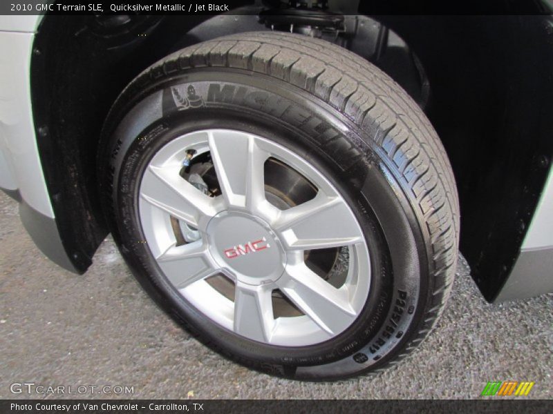 Quicksilver Metallic / Jet Black 2010 GMC Terrain SLE