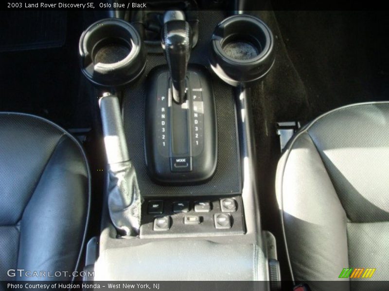 Oslo Blue / Black 2003 Land Rover Discovery SE