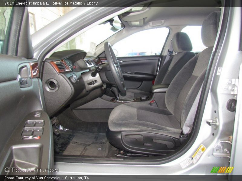 Silver Ice Metallic / Ebony 2010 Chevrolet Impala LS