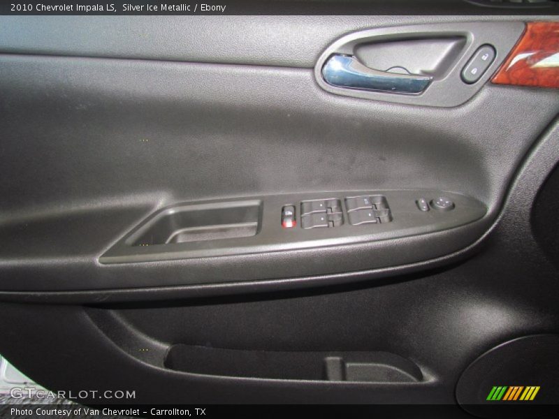 Silver Ice Metallic / Ebony 2010 Chevrolet Impala LS