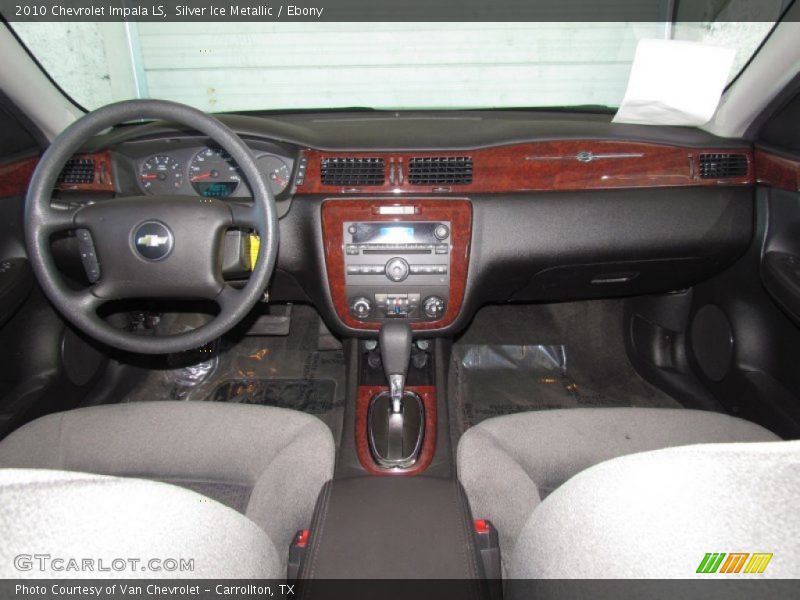 Silver Ice Metallic / Ebony 2010 Chevrolet Impala LS