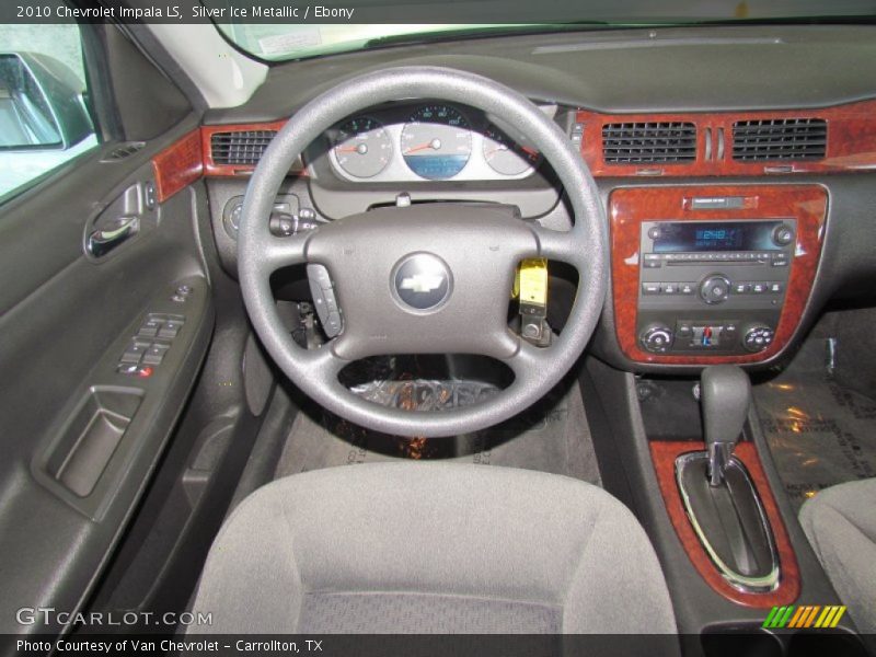 Silver Ice Metallic / Ebony 2010 Chevrolet Impala LS