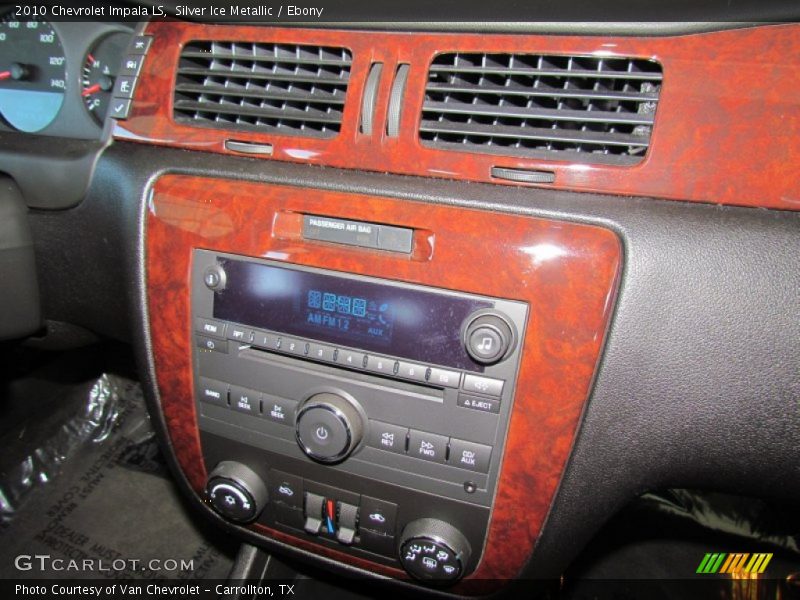 Silver Ice Metallic / Ebony 2010 Chevrolet Impala LS