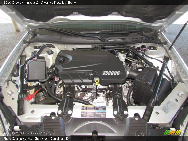 Silver Ice Metallic / Ebony 2010 Chevrolet Impala LS