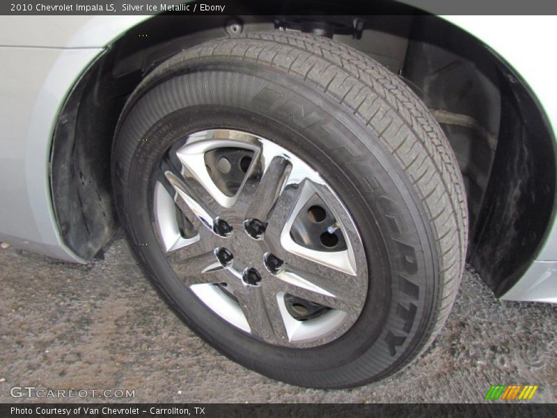 Silver Ice Metallic / Ebony 2010 Chevrolet Impala LS