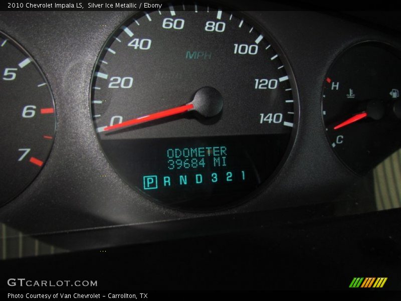 Silver Ice Metallic / Ebony 2010 Chevrolet Impala LS
