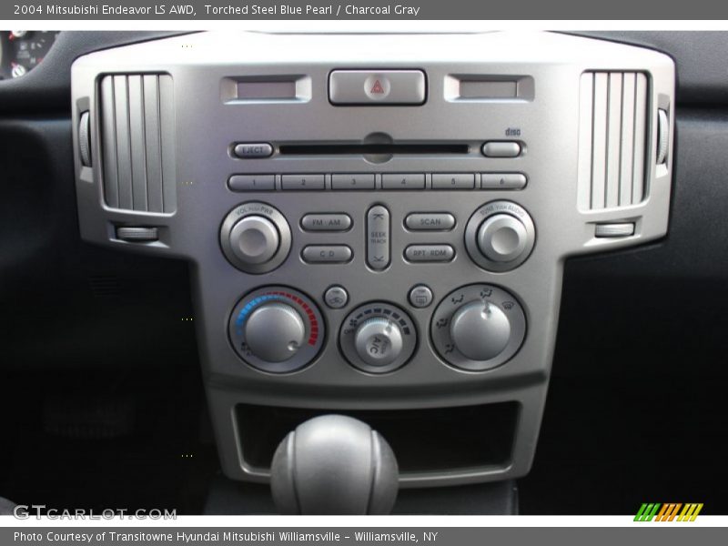 Torched Steel Blue Pearl / Charcoal Gray 2004 Mitsubishi Endeavor LS AWD