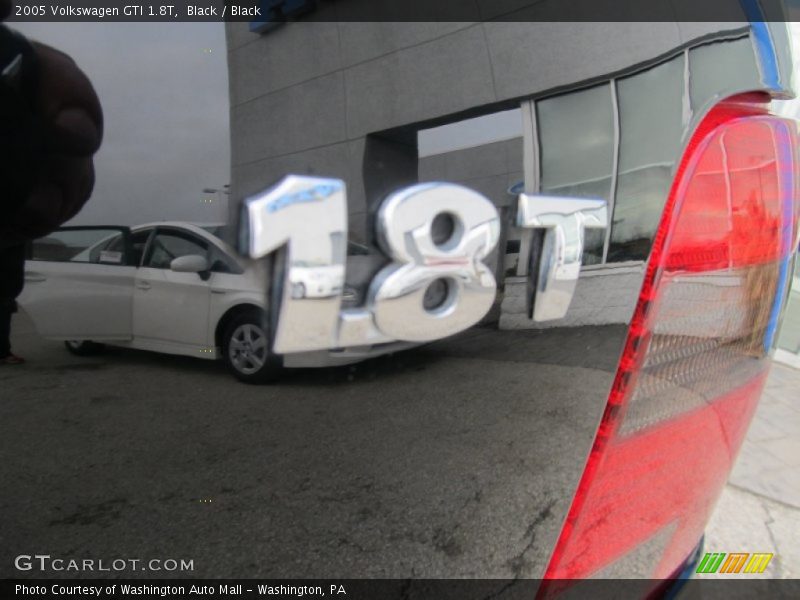 Black / Black 2005 Volkswagen GTI 1.8T