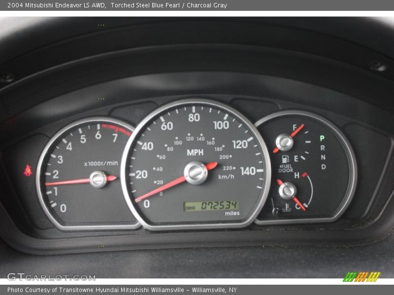  2004 Endeavor LS AWD LS AWD Gauges