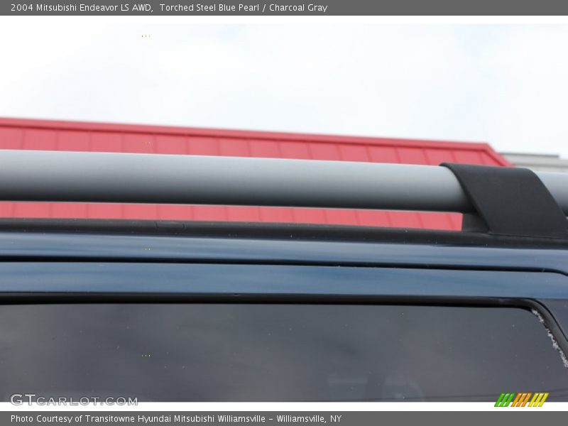 Torched Steel Blue Pearl / Charcoal Gray 2004 Mitsubishi Endeavor LS AWD