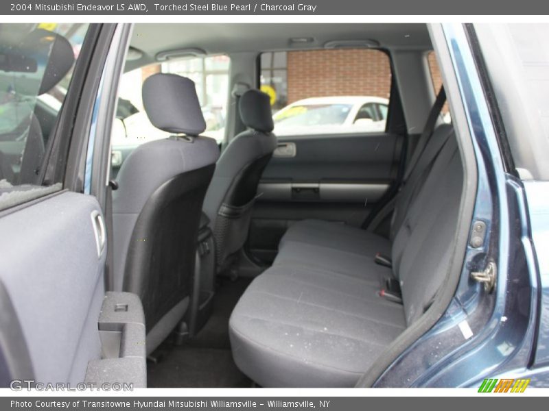 Torched Steel Blue Pearl / Charcoal Gray 2004 Mitsubishi Endeavor LS AWD