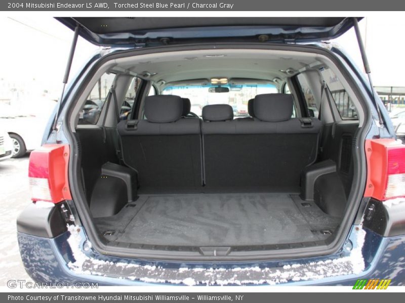 Torched Steel Blue Pearl / Charcoal Gray 2004 Mitsubishi Endeavor LS AWD