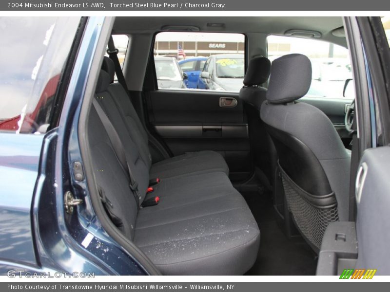 Torched Steel Blue Pearl / Charcoal Gray 2004 Mitsubishi Endeavor LS AWD