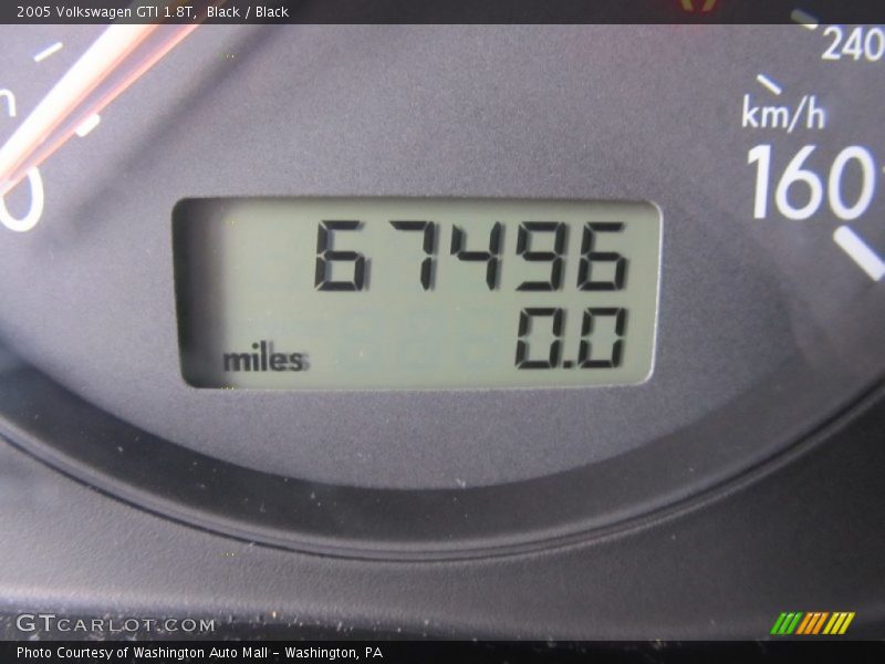 Black / Black 2005 Volkswagen GTI 1.8T