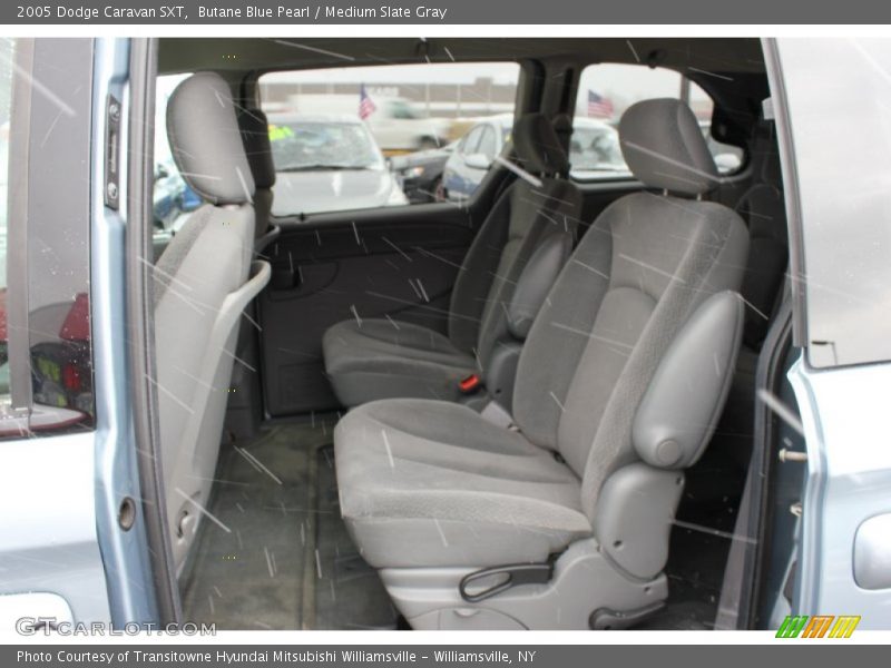 Butane Blue Pearl / Medium Slate Gray 2005 Dodge Caravan SXT