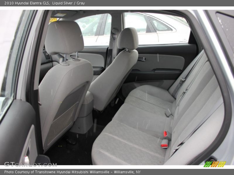 Liquid Silver / Gray 2010 Hyundai Elantra GLS