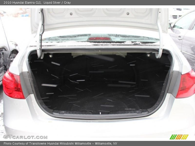 Liquid Silver / Gray 2010 Hyundai Elantra GLS