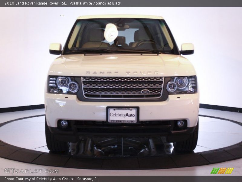 Alaska White / Sand/Jet Black 2010 Land Rover Range Rover HSE