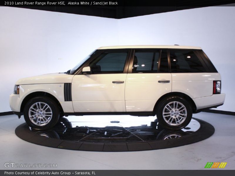  2010 Range Rover HSE Alaska White