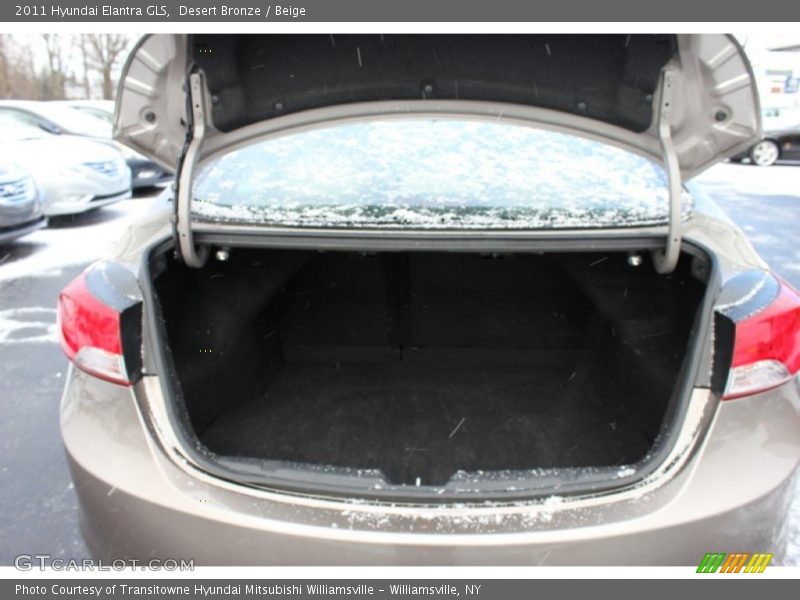 Desert Bronze / Beige 2011 Hyundai Elantra GLS