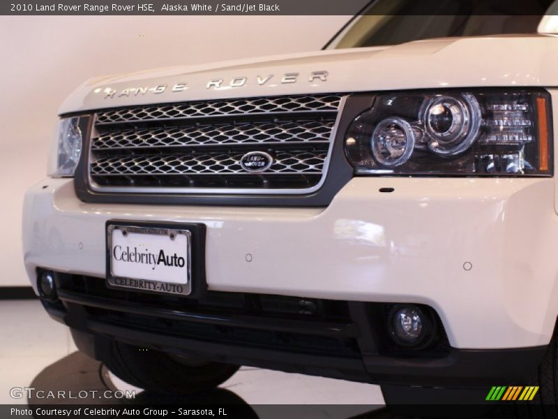 Alaska White / Sand/Jet Black 2010 Land Rover Range Rover HSE