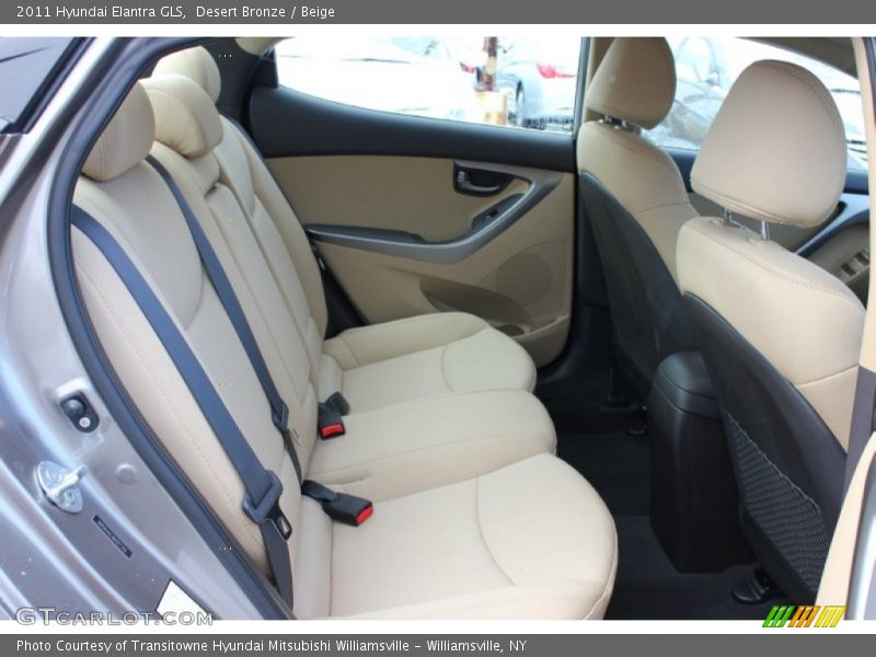 Desert Bronze / Beige 2011 Hyundai Elantra GLS