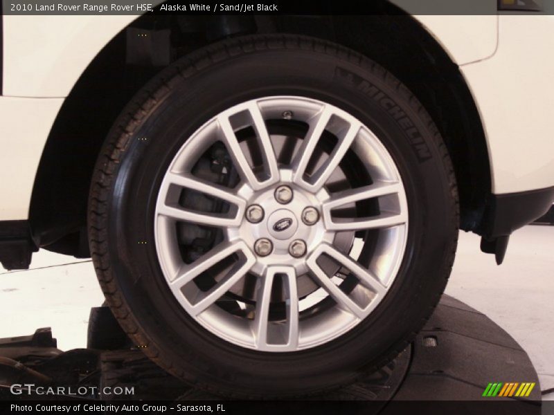 Alaska White / Sand/Jet Black 2010 Land Rover Range Rover HSE