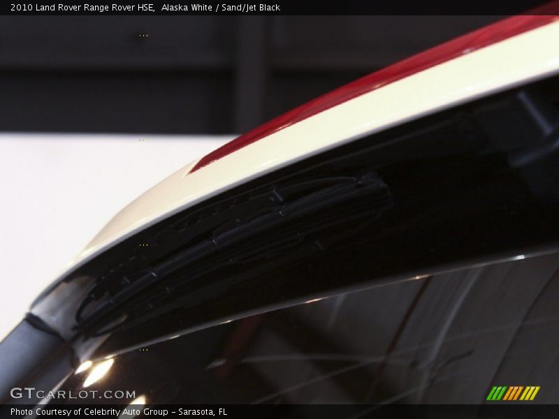 Alaska White / Sand/Jet Black 2010 Land Rover Range Rover HSE