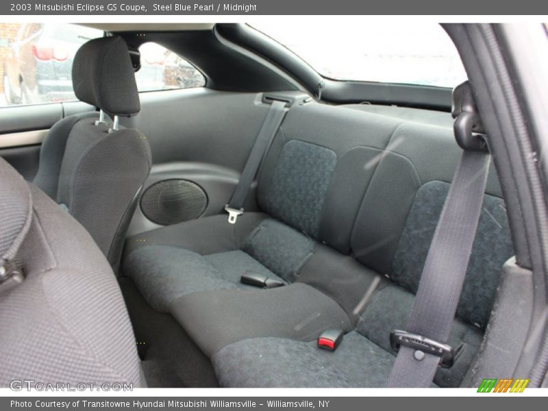 Steel Blue Pearl / Midnight 2003 Mitsubishi Eclipse GS Coupe