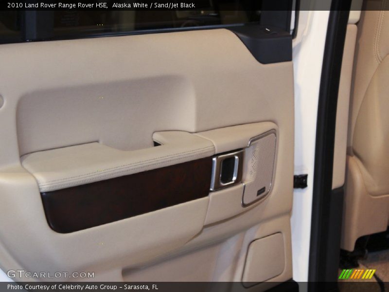 Alaska White / Sand/Jet Black 2010 Land Rover Range Rover HSE